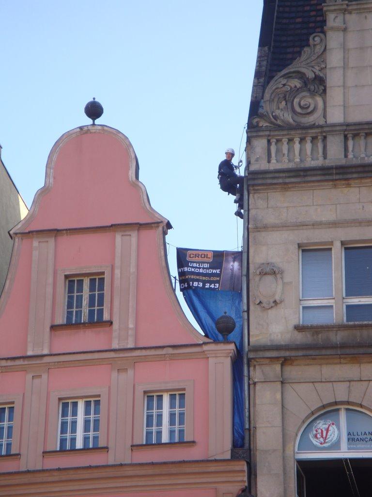 Prace alpinistyczne Wrocław Crol,wysokościowe, dolnośląskie