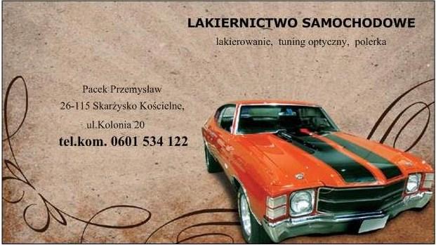 LAKIERNICTWO SAMOCHODOWE, Skarżysko Kościelne, świętokrzyskie