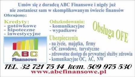 Ubezpieczenie samochodu OC AC NNW, Wilkowice, śląskie