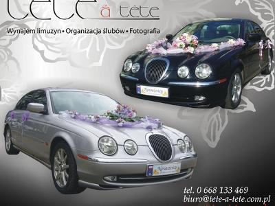 Jaguary S-Type w kolorze czarnym oraz srebrnym - kliknij, aby powiększyć