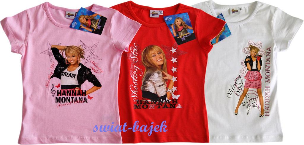 Hannah Montana , bluzka , koszulka ,T-shirt, Białystok, podlaskie