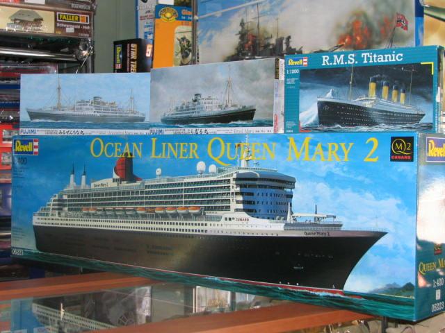 Titanic model, model Titanica, Queen Mary 2, Chorzów, śląskie