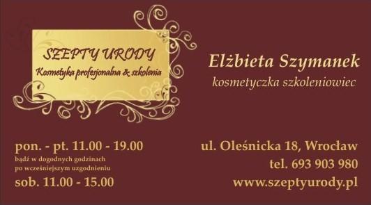 SzeptyUrody Gabinet Kosmetyczny Elżbieta Szymanek, Wrocław, dolnośląskie