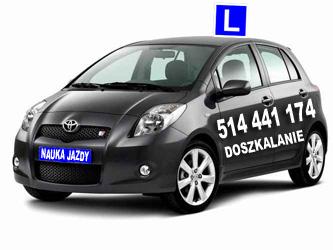 Jazdy doszkalające-Yaris 6 biegów-Warszawa, mazowieckie