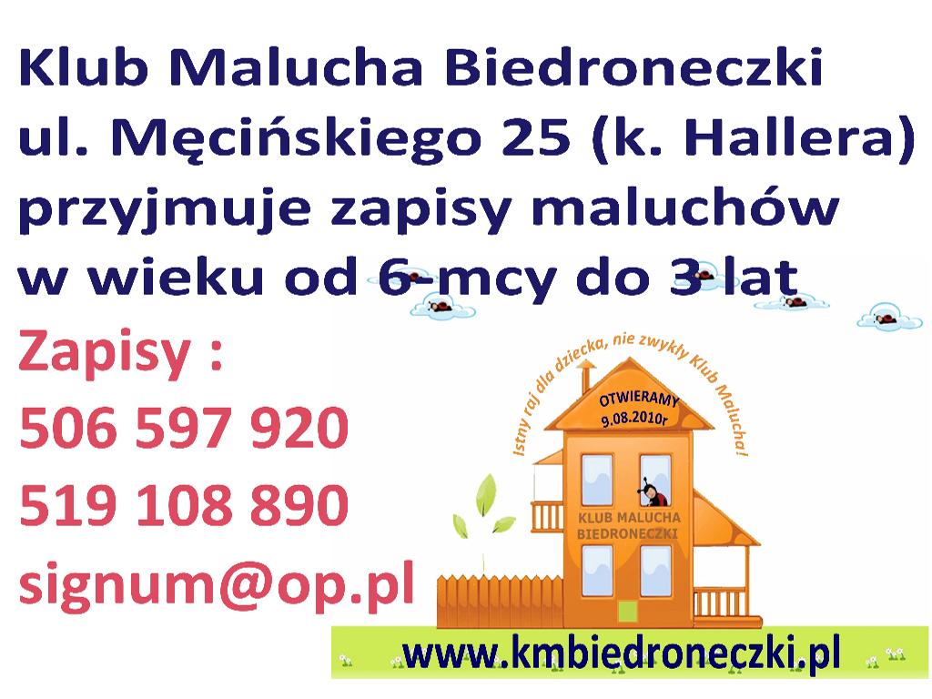 Klub Malucha Biedroneczki