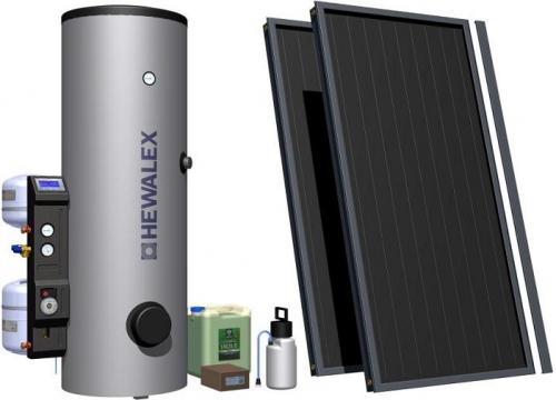 zestaw solarny firmy Hewalex (na tym pracujemy)
