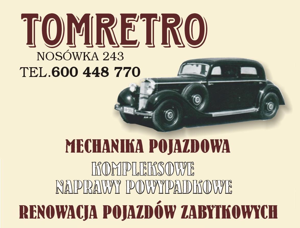 TOMRETRO MECHANIKA, BLACHARSTWO, LAKIERNICTWO, RZESZÓW, podkarpackie