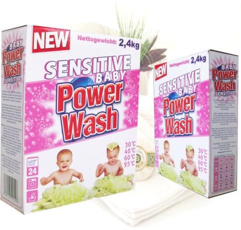 Proszek do prania Baby Sensitive Power Wash 2.4kg, Rzeszów, podkarpackie