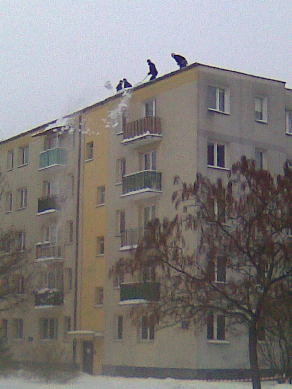 ODŚNIEŻANIE DACHÓW W-WA i okolice, Warszawa, Łomianki, mazowieckie