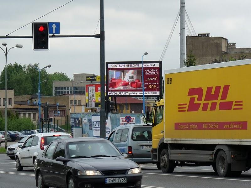 Ekran led Świdnica Esperantystów