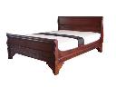 Łóżka z litego drewna mahonoiwego i tekowego