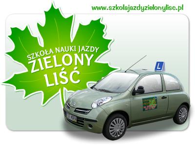 Szkoła Jazdy "Zielony Liść" - logo
