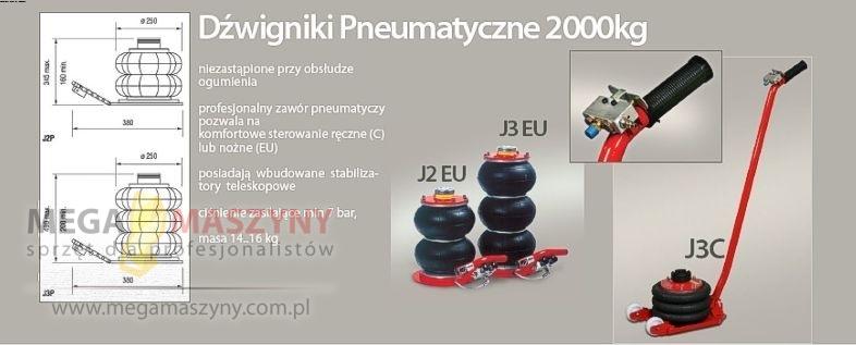 WERTHER DŹWIGNIK PNEUMATYCZNY 2000 KG J2P EU, Brzeg, opolskie