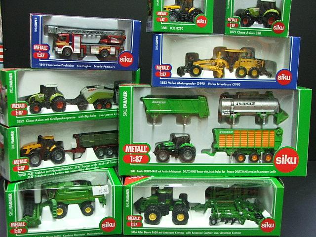 Modele autobusów, modele aut, modele traktorów, Chorzów, śląskie