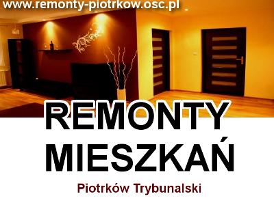 Remonty mieszkań wykończenie wnętrz Piotrków Trybunalski tel.kom 795 669 392 - kliknij, aby powiększyć