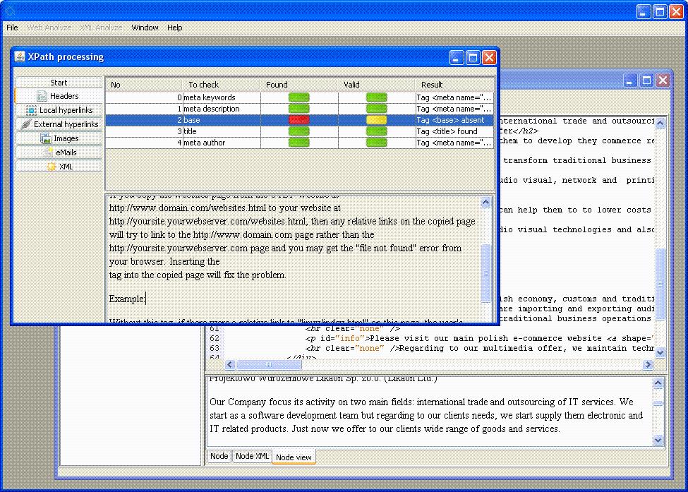 xWDM Web Data Mining software