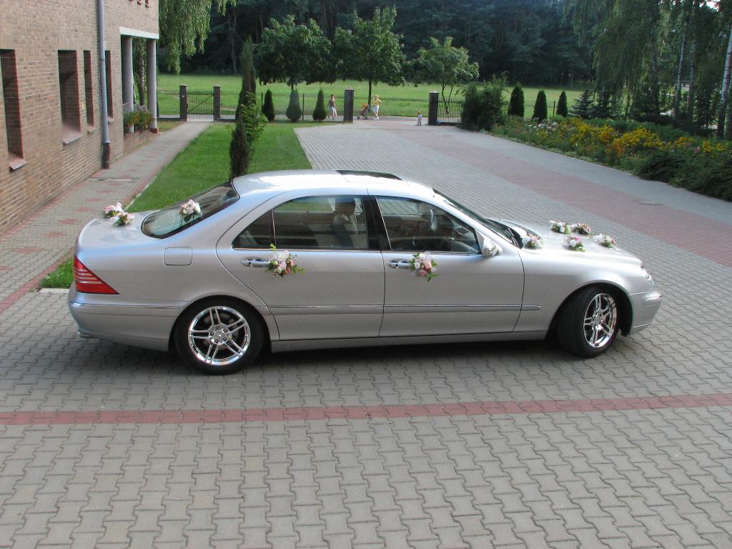 Auto do ślubu Mercedes S-Klasa Long