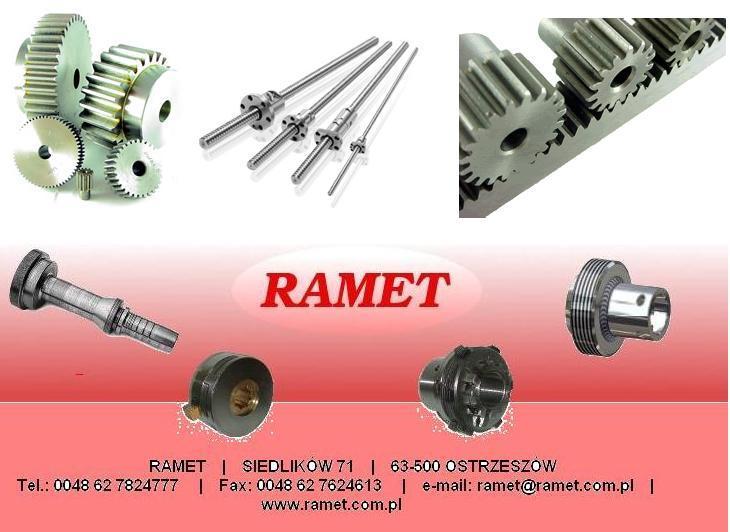 RAMET - części - maszyny - remonty