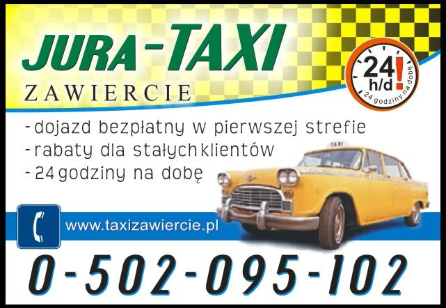 JURA TAXI ZAWIERCIE 502 095 102, śląskie
