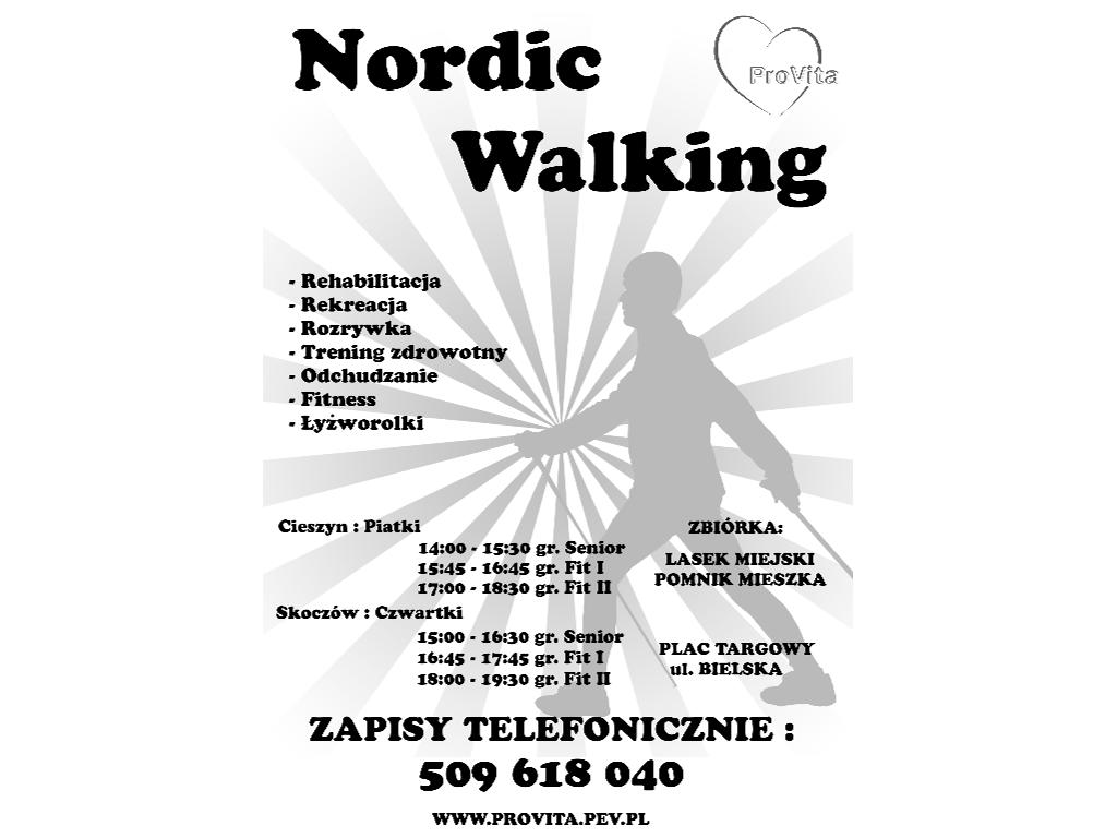Nordic Walking, Fitness-rolki, Cieszyn Skoczów, śląskie