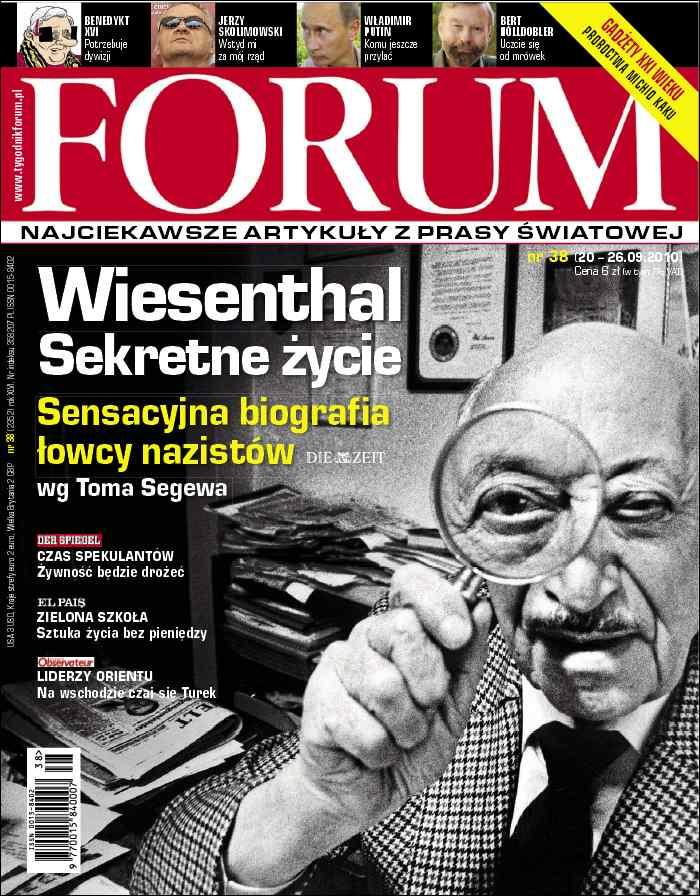 Forum: Wiesenthal