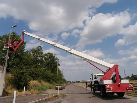 Podnośniki koszowe Wumag WT 300 z UDT - Windex