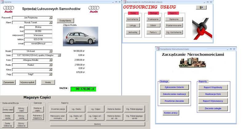 Bazy danych ACCESS - Przyjmę zlecenia, zrobię