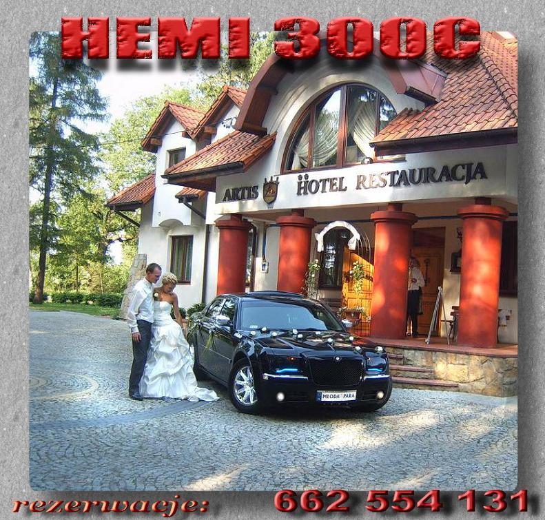 Limuzyna do ślubu Podkarpacie Chrysler 300C HEMI , Rzeszów, podkarpackie