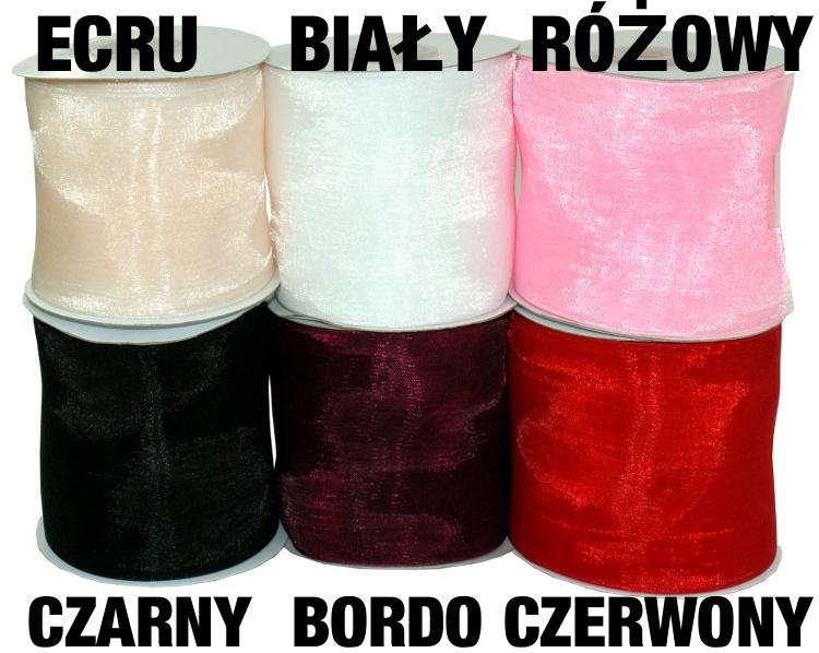 wstążki szyfonowe