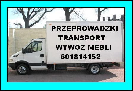 PRZEPROWADZKI - USŁUGI TRANSPORTOWE - WYWÓZ MEBL, WRZEŚNIA, wielkopolskie