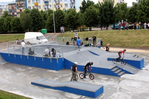 Lomza skatepark otwarcie