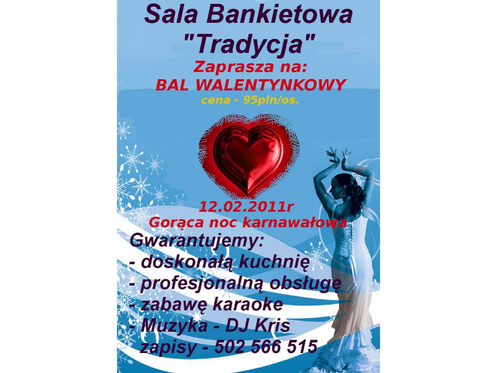 BAL KARNAWAŁOWO - WALENTYNKOWY 2011, Zduńska Wola, łódzkie