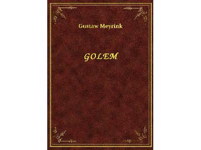 Gustaw Meyrink - Golem - eBook ePub - kliknij, aby powiększyć