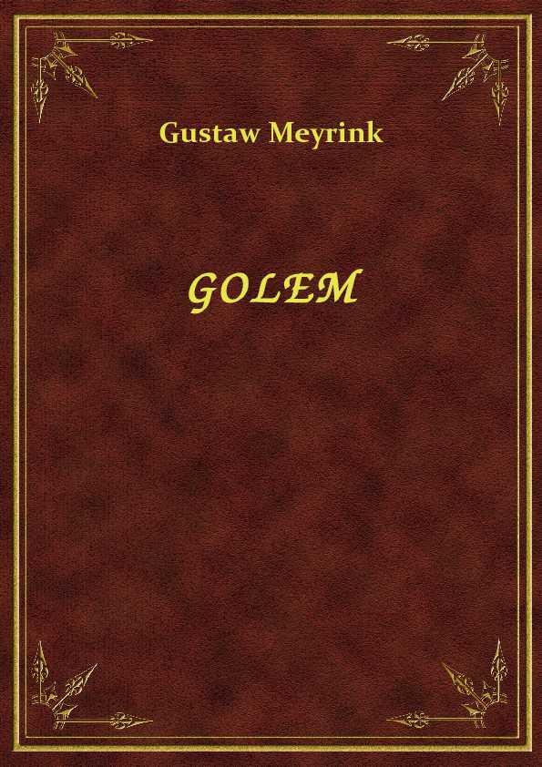 Gustaw Meyrink - Golem - eBook ePub