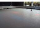 lodowisko sztuczne z paneli polietylenowych rekreacja nauka hokeja dzieci dorośli