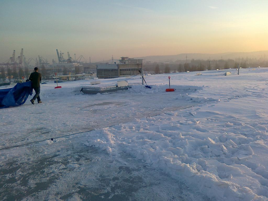 Odśnieżanie dachów - Gdańsk, Gdynia, okolice, pomorskie