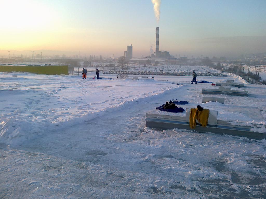 Odśnieżanie dachów - Gdańsk, Gdynia, okolice, pomorskie