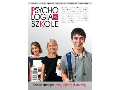 Psychologia w szkole - e-wydanie - kliknij, aby powiększyć