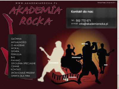 www.akademiarocka.pl - kliknij, aby powiększyć