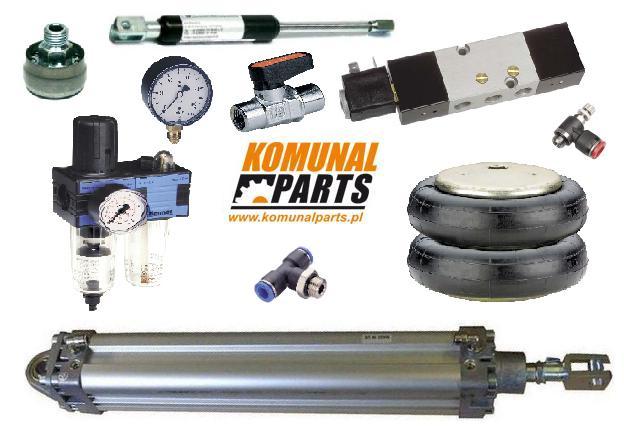 www.komunalparts.pl - podzespoły do instalacji pneumatycznych, siłowniki, zawory, złączki, filtr