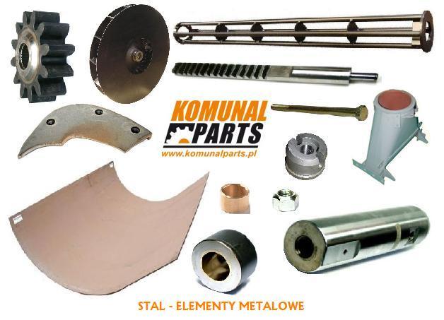 www.komunalparts.pl - elementy metalowe, stalowe, sworznie, rolki, panewki, konstrukcje, płyty 18g2