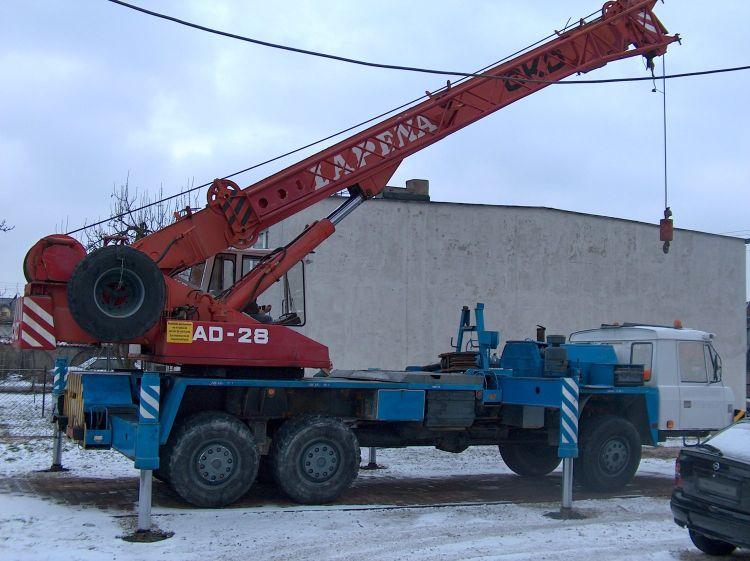 Dźwig TATRA CKD AD28  28 Ton udźwigu