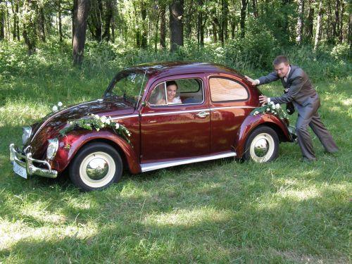 samochód do ślubu, auto do ślubu, Garbus do ślubu,wynajem do ślubu  www.slubny-garbus.pl