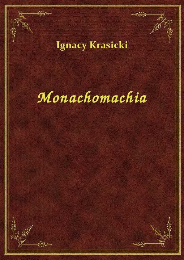 Ignacy Krasicki - Monachomachia - darmowy eBook ePub