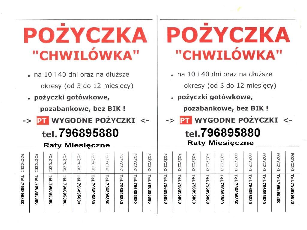 PT -  WYGODNA POŻYCZKA, JANÓW, śląskie