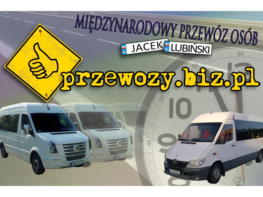 Międzynarodowy PRZEWÓZ OSÓB, Sztum, pomorskie