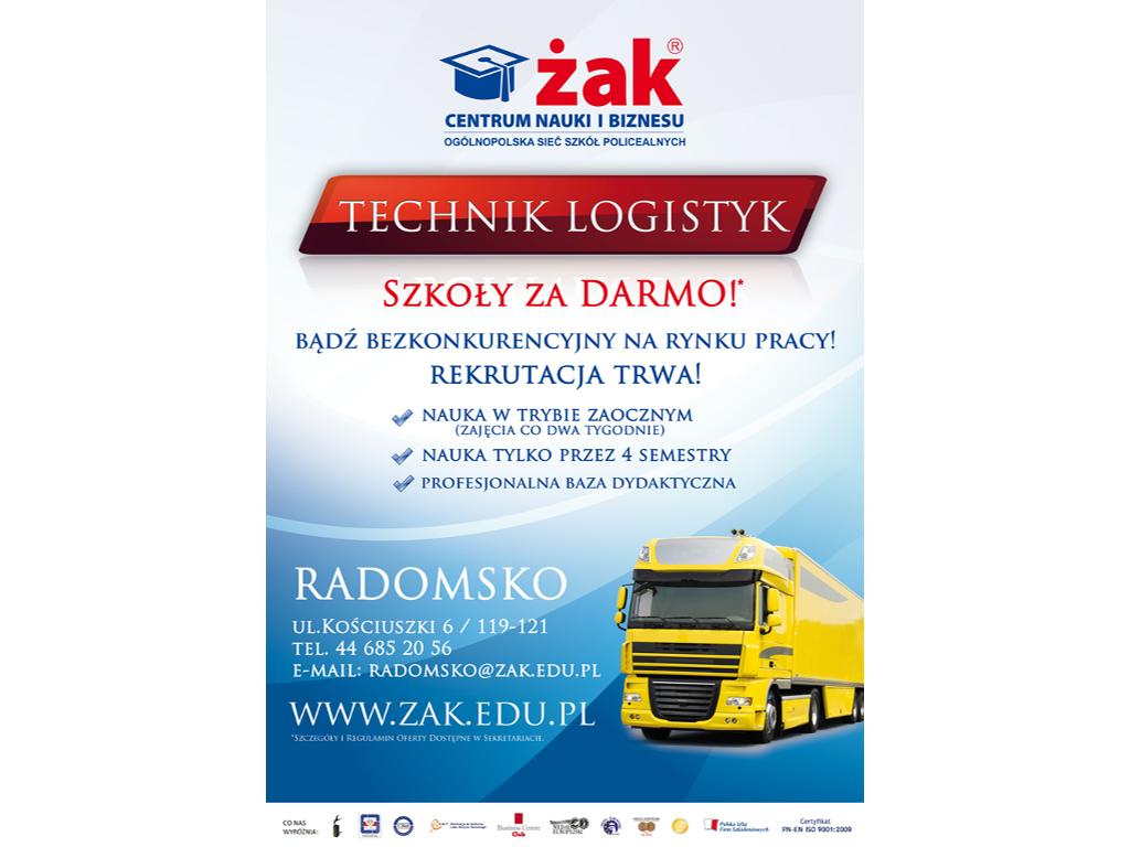 Centrum Nauki i Biznesu ŻAK, policealna, Radomsko, łódzkie