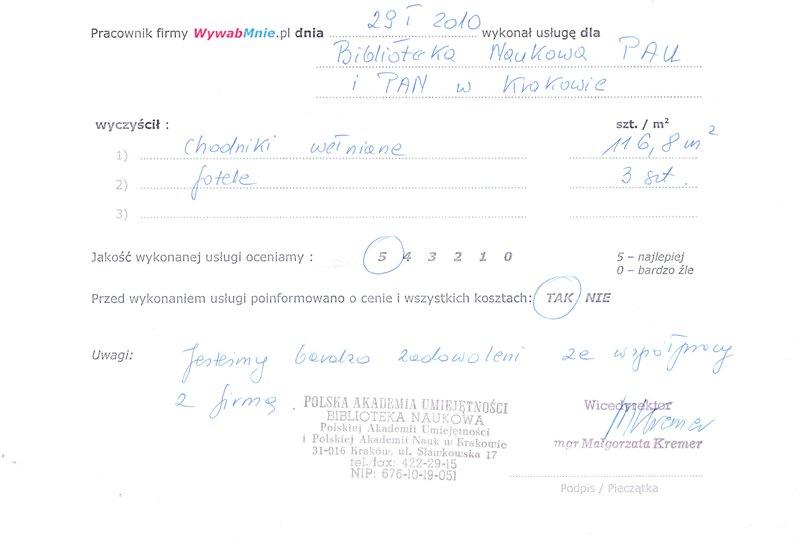 Przykładowe referencje