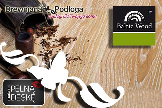 Baltic Wood Dąb Cream szczotkowany, deska, lakier mat