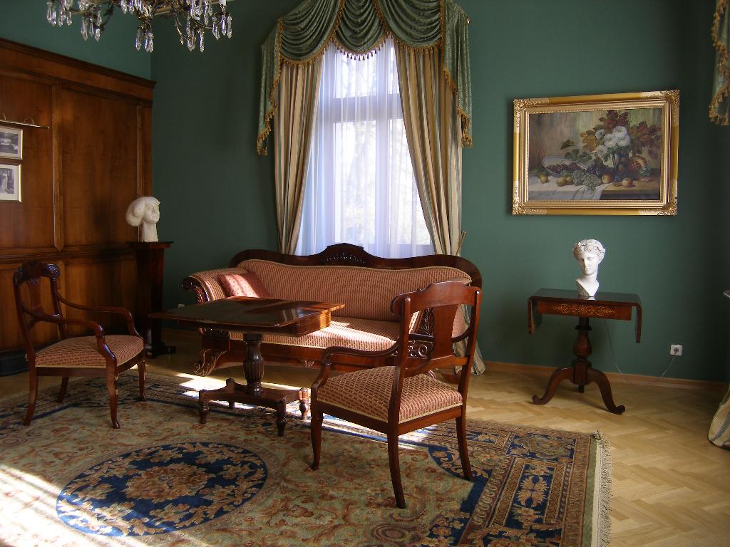 Salon Biedermeier -aranżacja,renowacja ,replika 